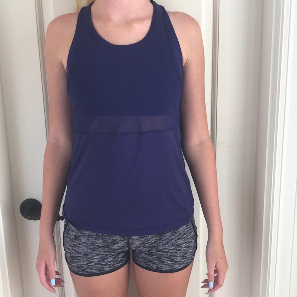LuluLemon built in bra work out top
